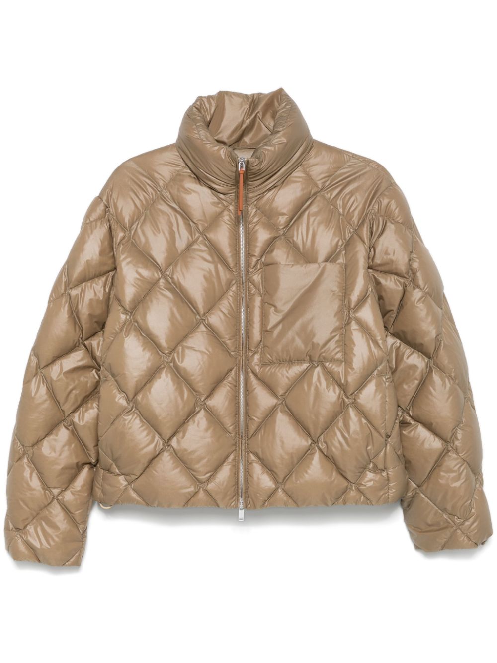 quilted down jacket