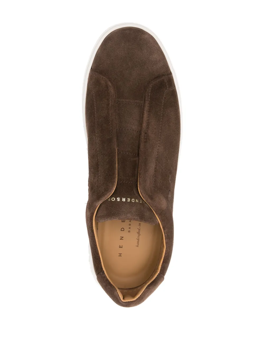 Henderson Baracco suede sneakers Brown