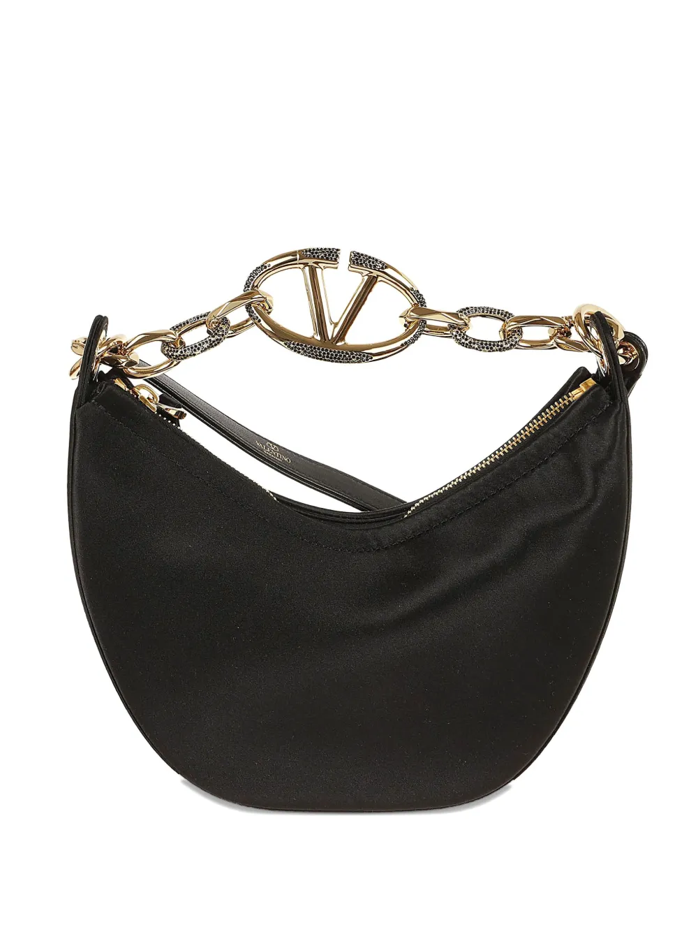 Valentino Garavani mini VLogo Moon tote bag | Black | Image 1