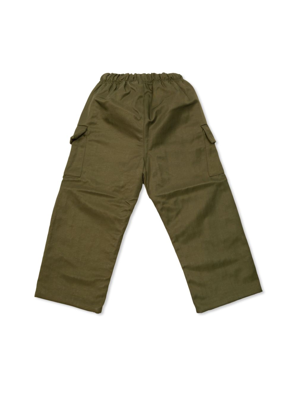 FEAR OF GOD ESSENTIALS KIDS Broek met wijde pijpen - Groen