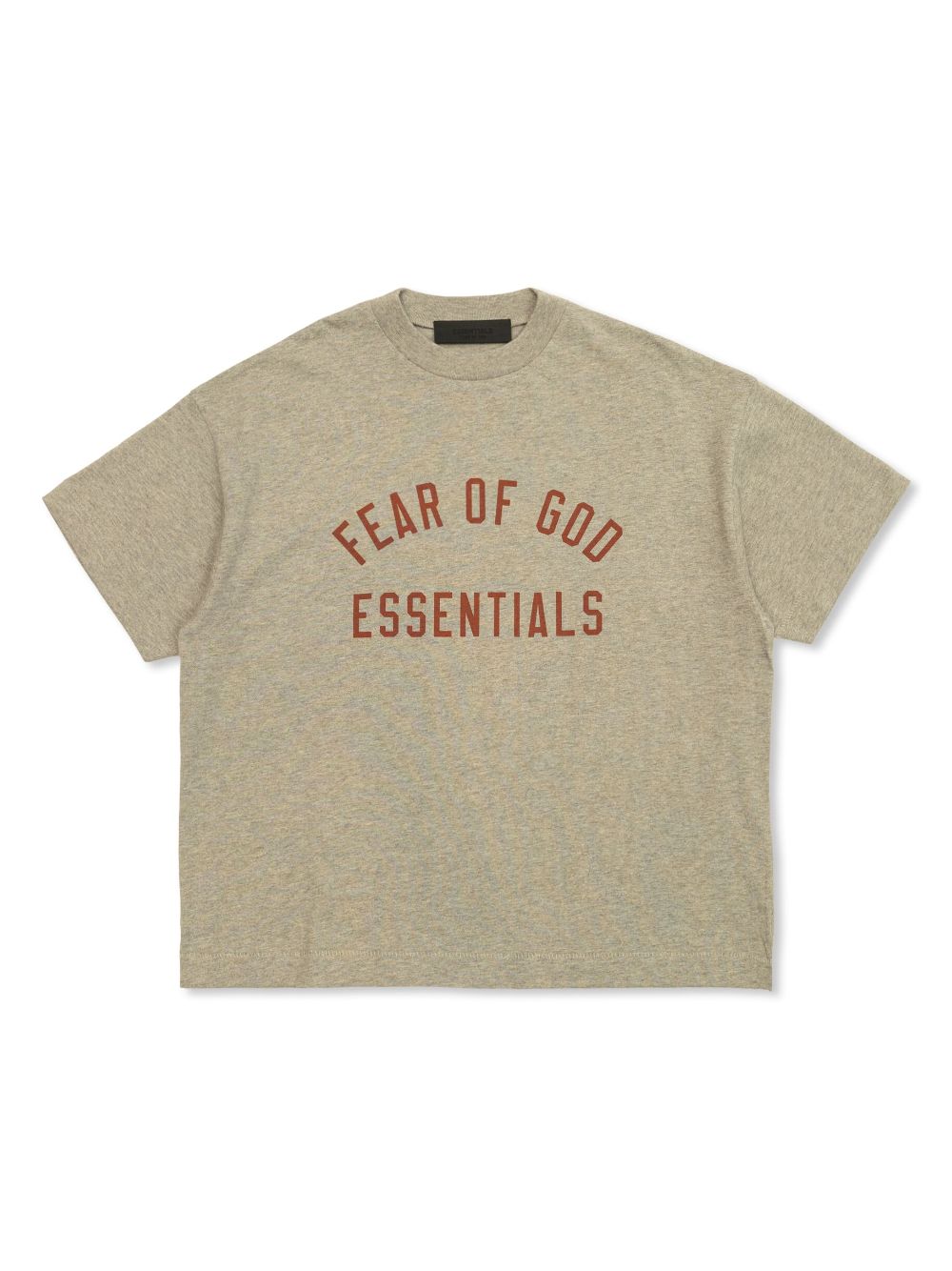 FEAR OF GOD ESSENTIALS KIDS logo-print t-shirt - Neutrals