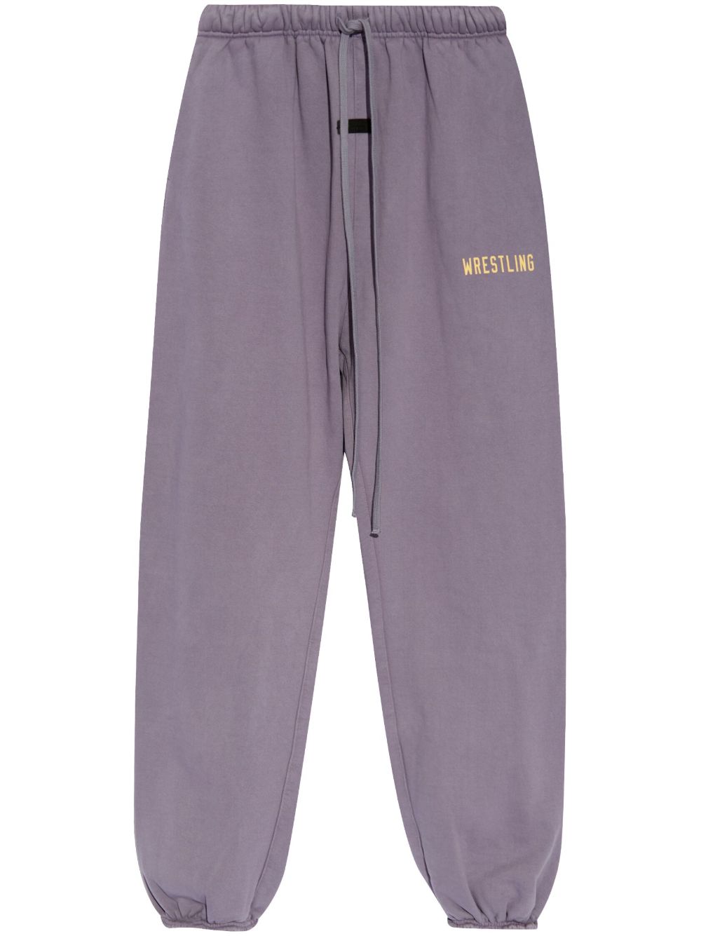 Essentials Logo-print Track Pants In Purple