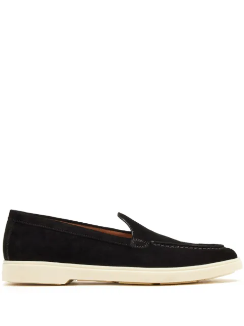 Santoni suede loafers