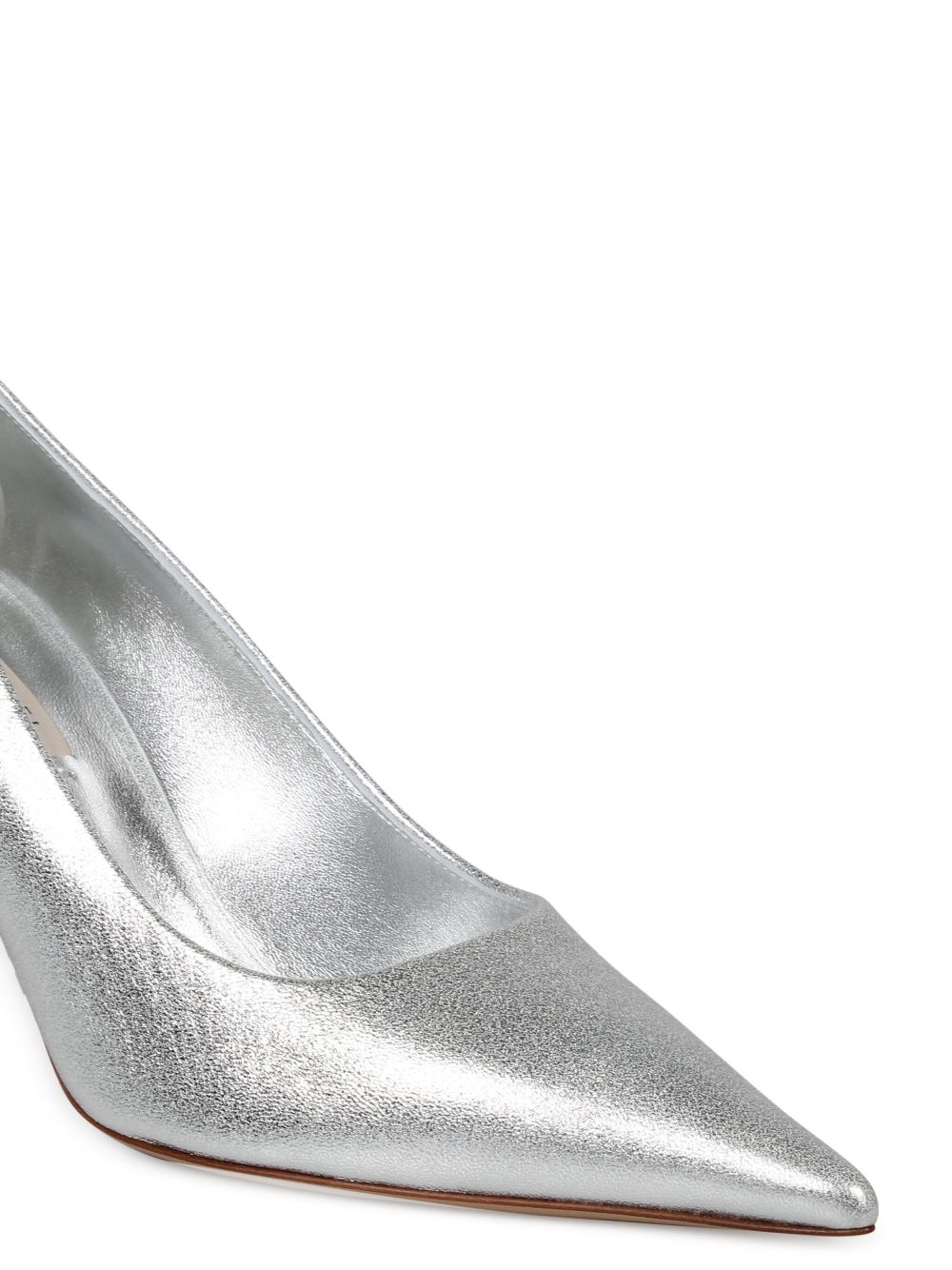 Casadei 100mm Superblade pumps Silver