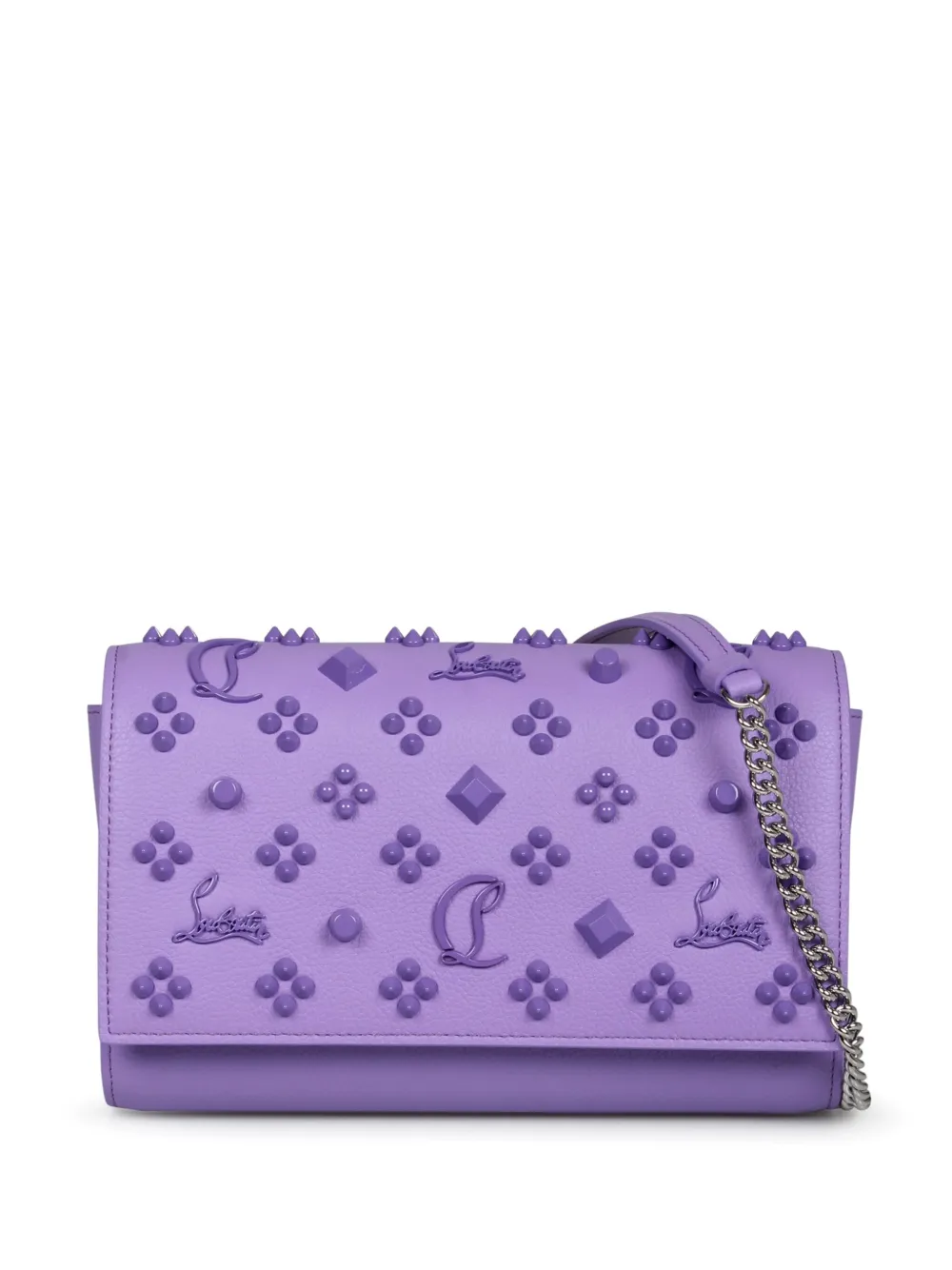 Christian Louboutin Paloma clutch bag | Purple | Image 1