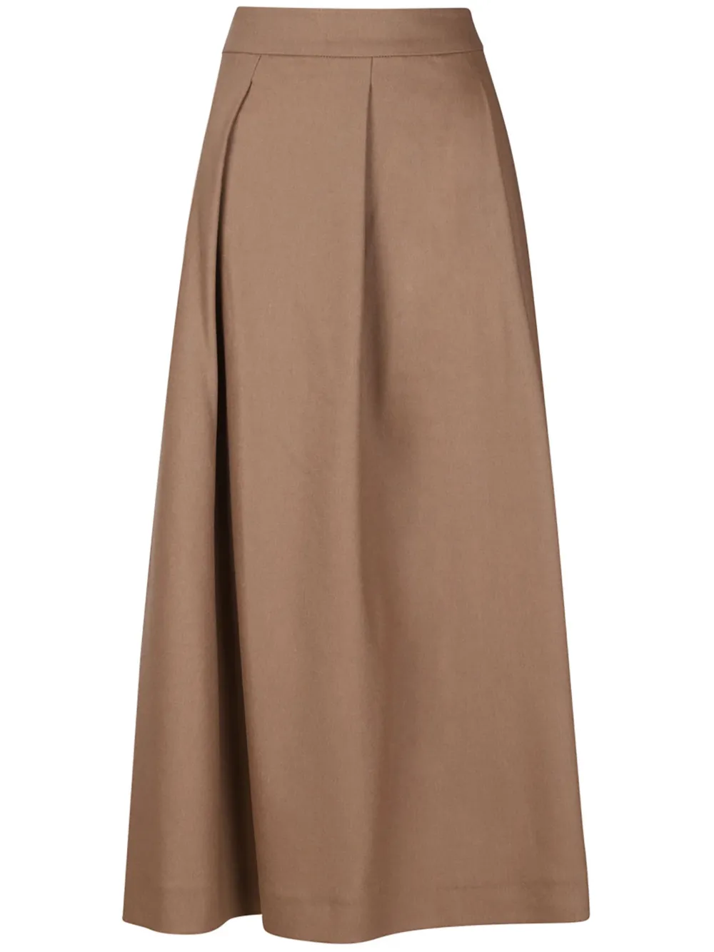 'S Max Mara Saia midi com pregas | Marrom | Image 1