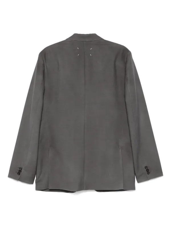 Maison Margiela シングルジャケット | グレー | FARFETCH JP Maison Margiela シングルジャケット | グレー | FARFETCH JP