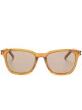 Saint Laurent Eyewear wayfarer-frame sunglasses - Brown