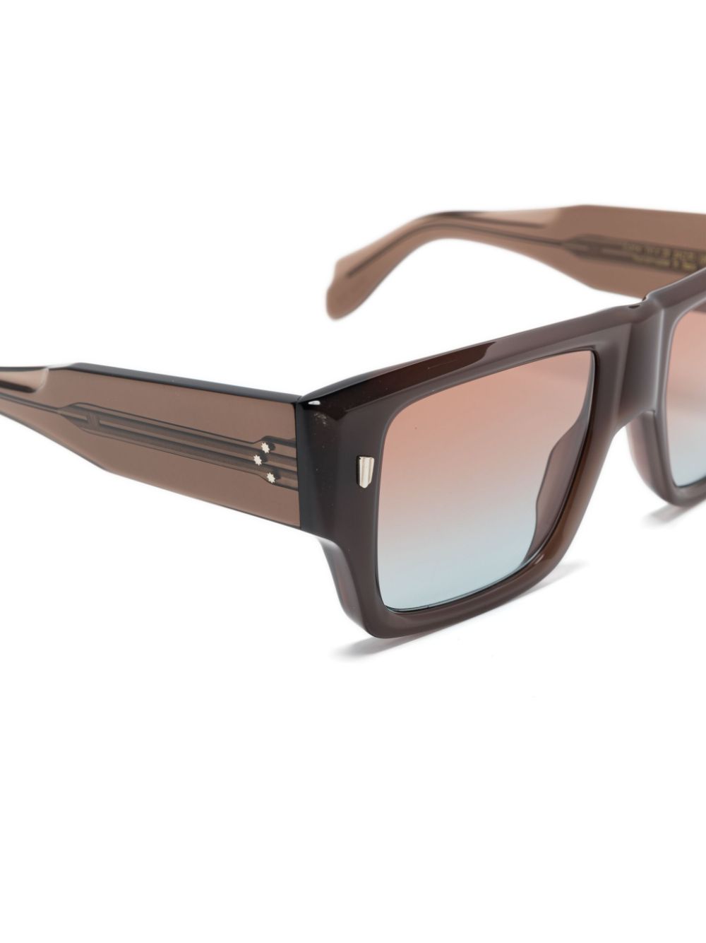 Shop Cutler And Gross 1414 Sunglasses In Braun