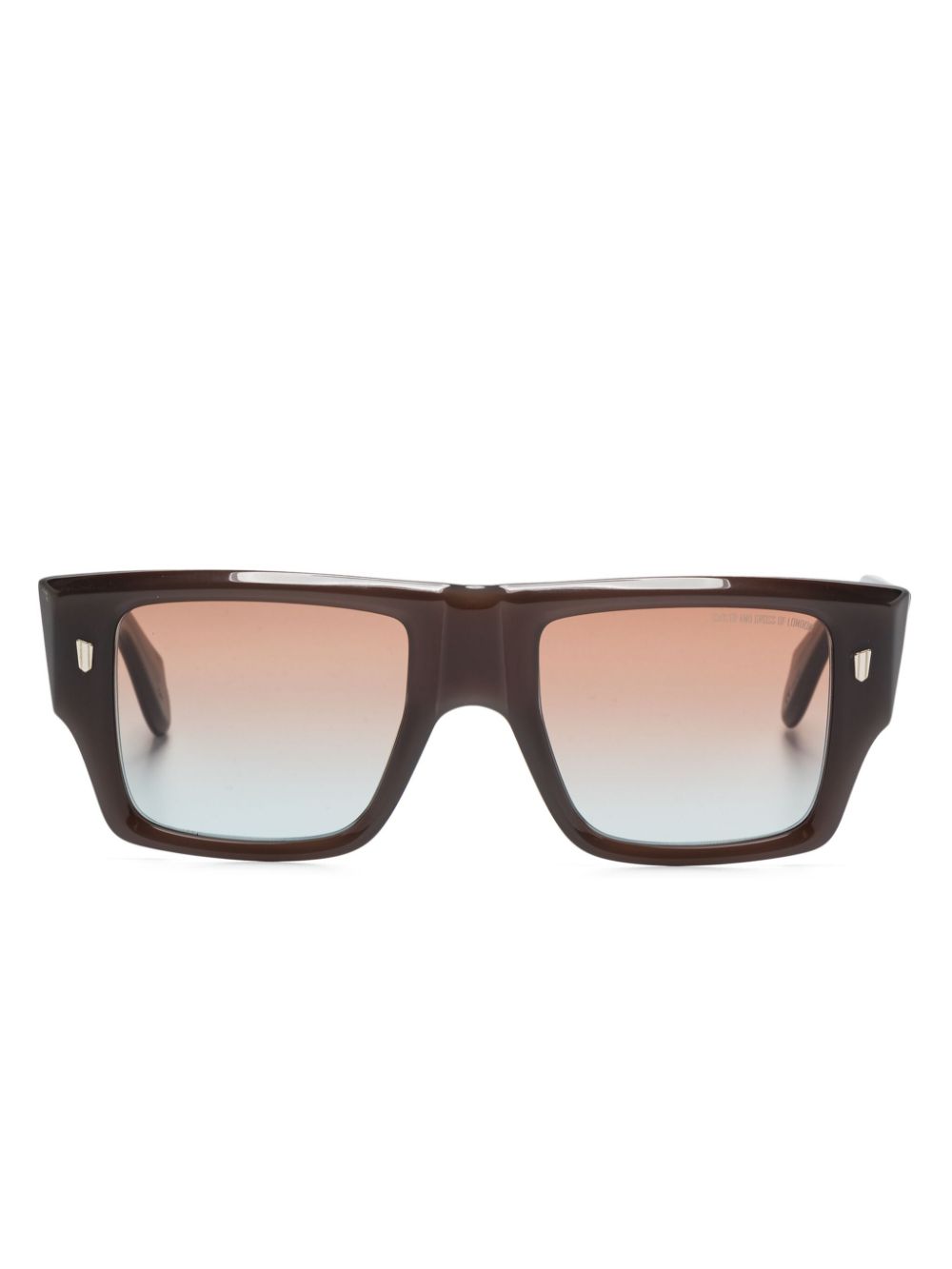 Shop Cutler And Gross 1414 Sunglasses In Braun