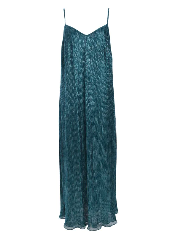 metallic thread maxi dress Nomad Metallic Thread Maxi Dress