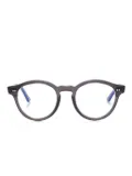 Cutler & Gross round-frame glasses - Black