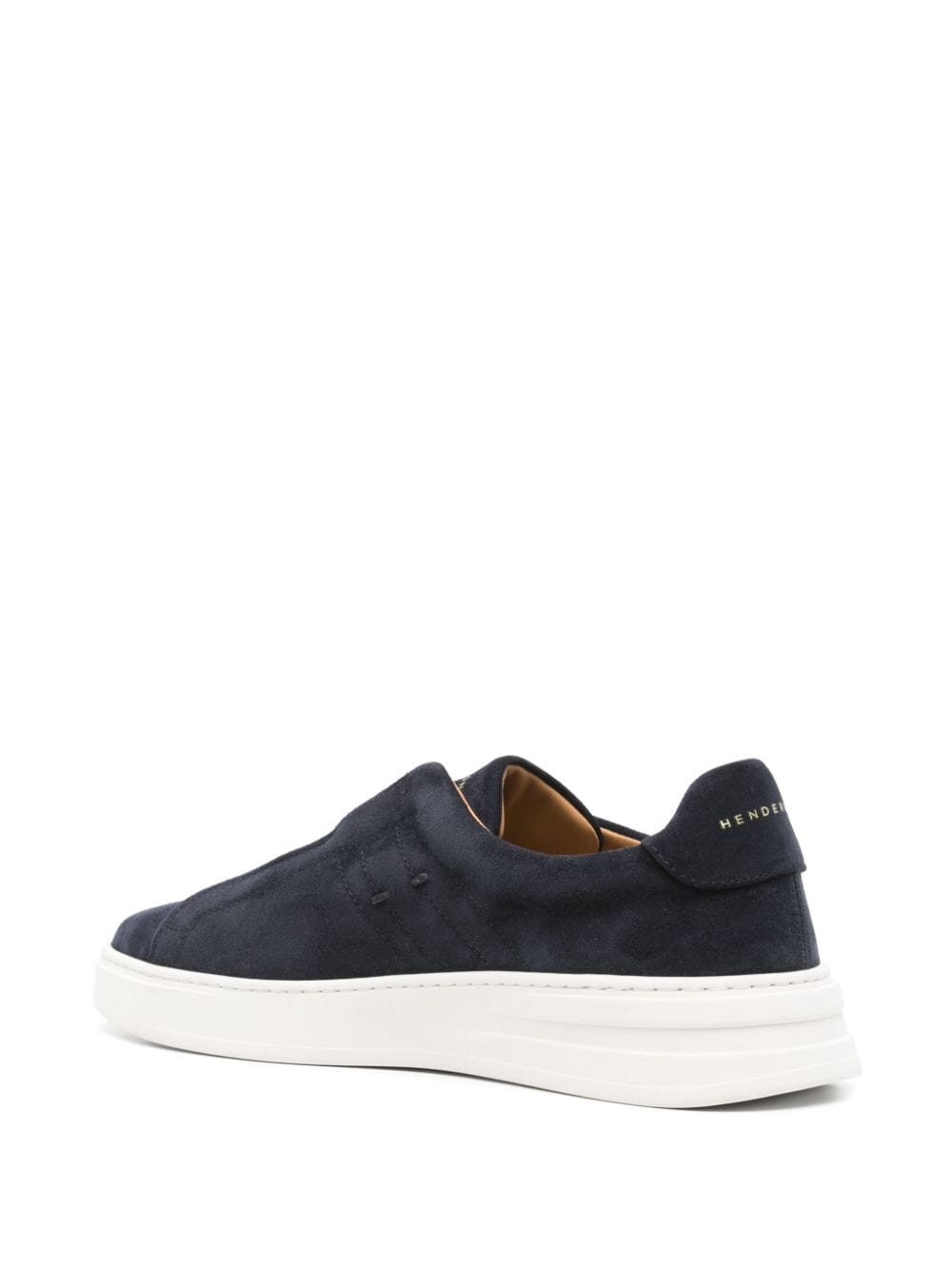 Henderson Baracco Suède sneakers Blauw