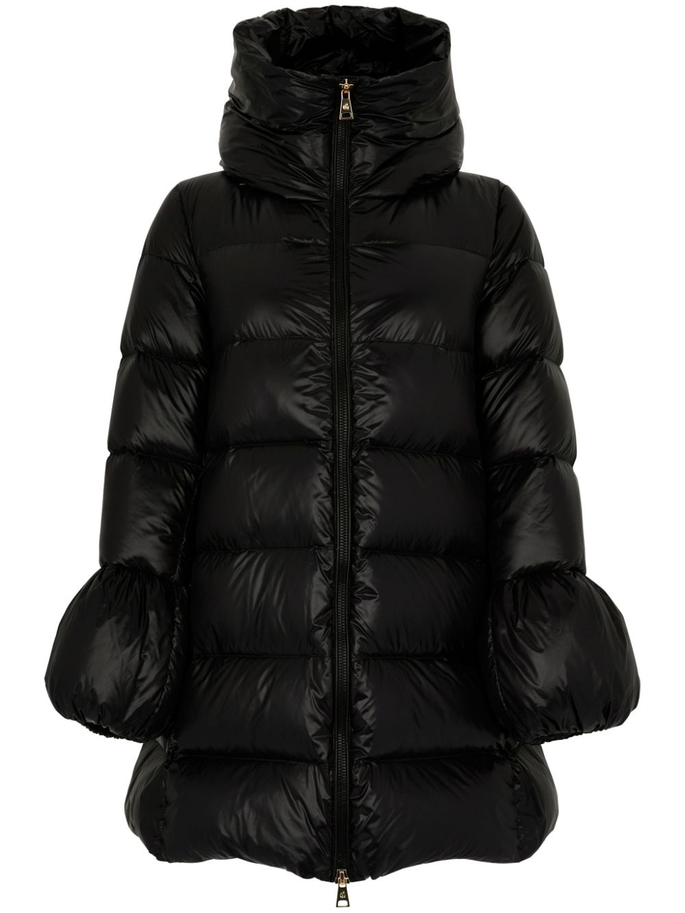 quilted puffer coat