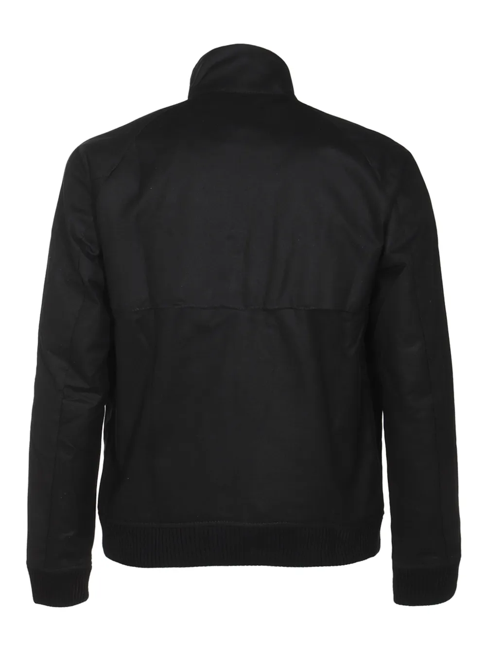 Barbour logo-plaque jacket - Zwart