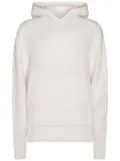 Cruciani knitted hoodie - White