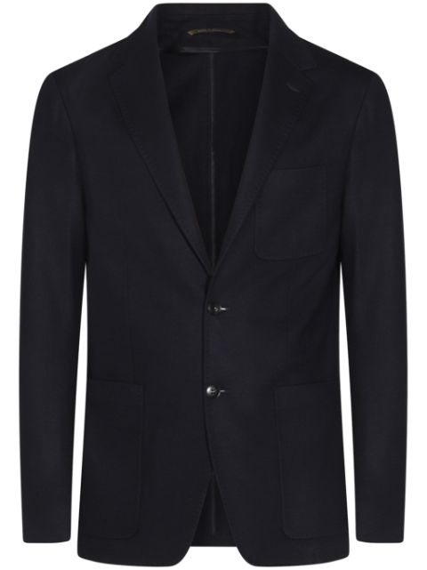 Canali single-breasted wool blazer