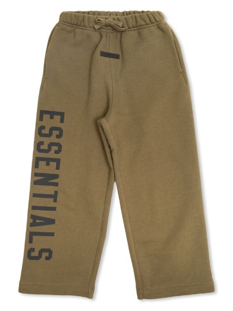 FEAR OF GOD ESSENTIALS KIDS logo-print track pants