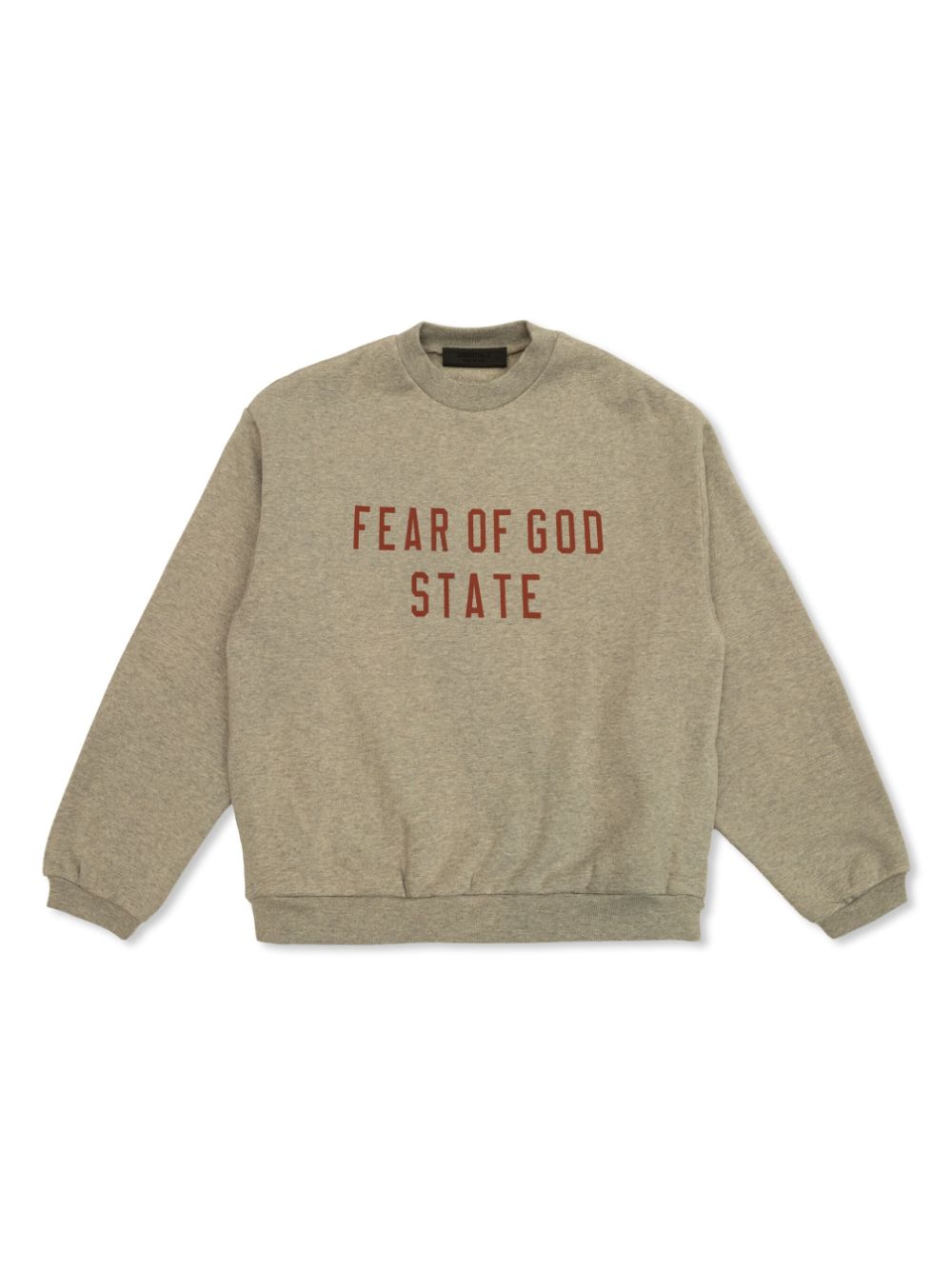 FEAR OF GOD ESSENTIALS KIDS logo-print sweatshirt - Neutrals