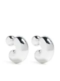 Jenny Bird Tome medium hoops - Silver