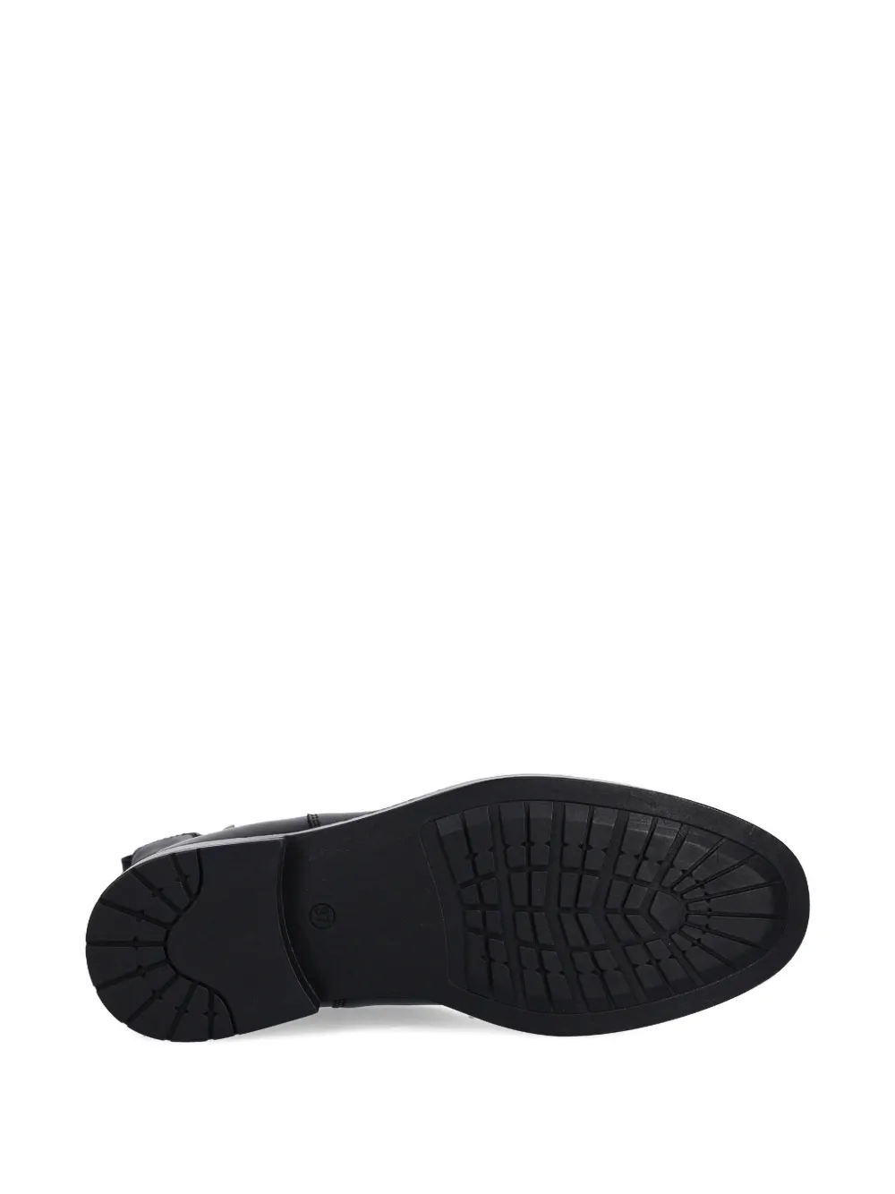 Karl Lagerfeld ribbed panel boots Zwart