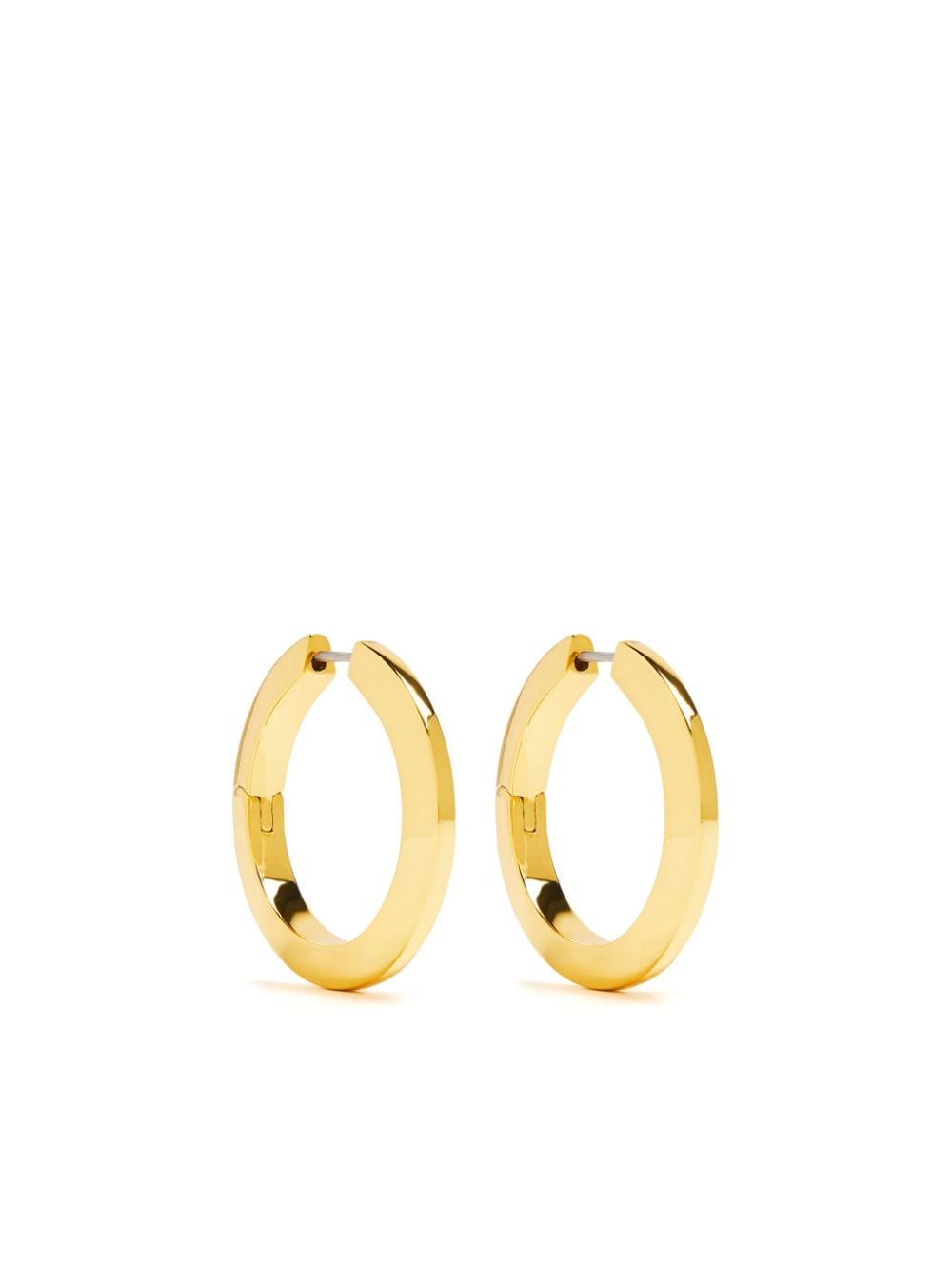 Shop Jenny Bird Logo-engraved Earrings In Gold