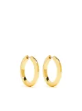 Jenny Bird logo-engraved earrings - Gold