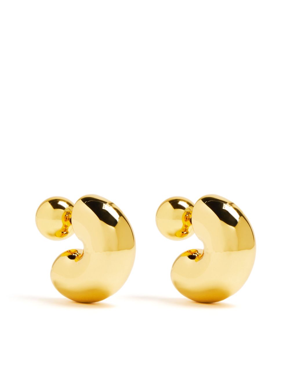 Shop Jenny Bird Tome Earrings In Gold