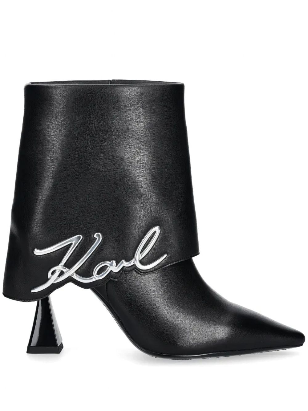 Karl Lagerfeld Debut Fold boots – Black