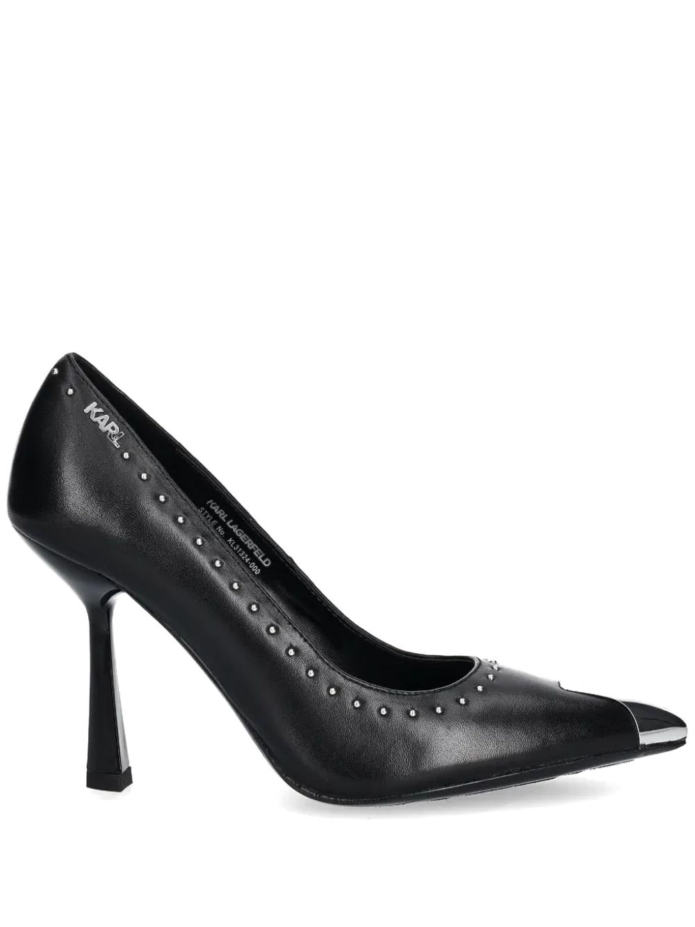 Karl Lagerfeld 10mm Pandara II pumps Zwart