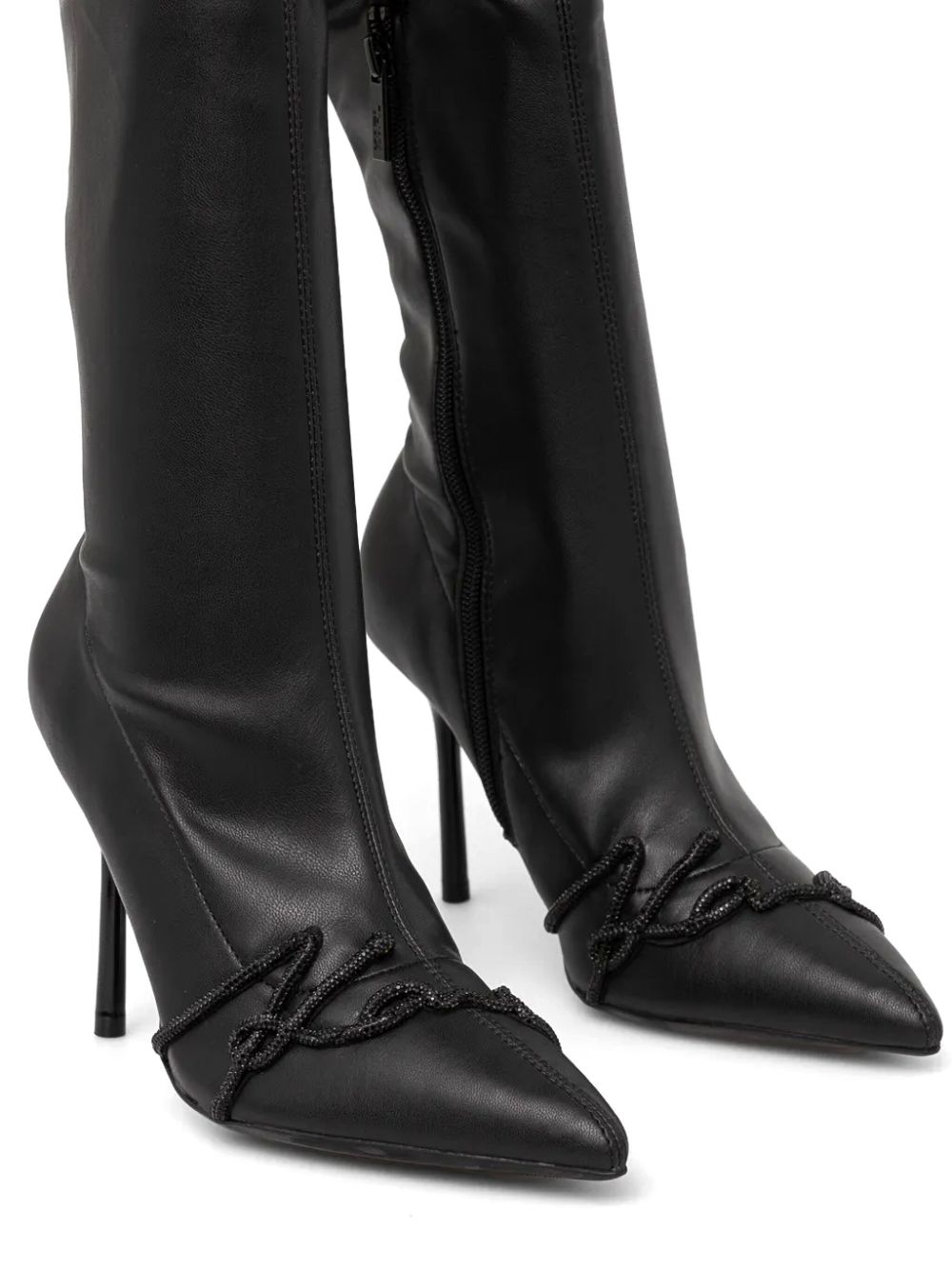 Karl Lagerfeld 90mm Sarabande boots Black