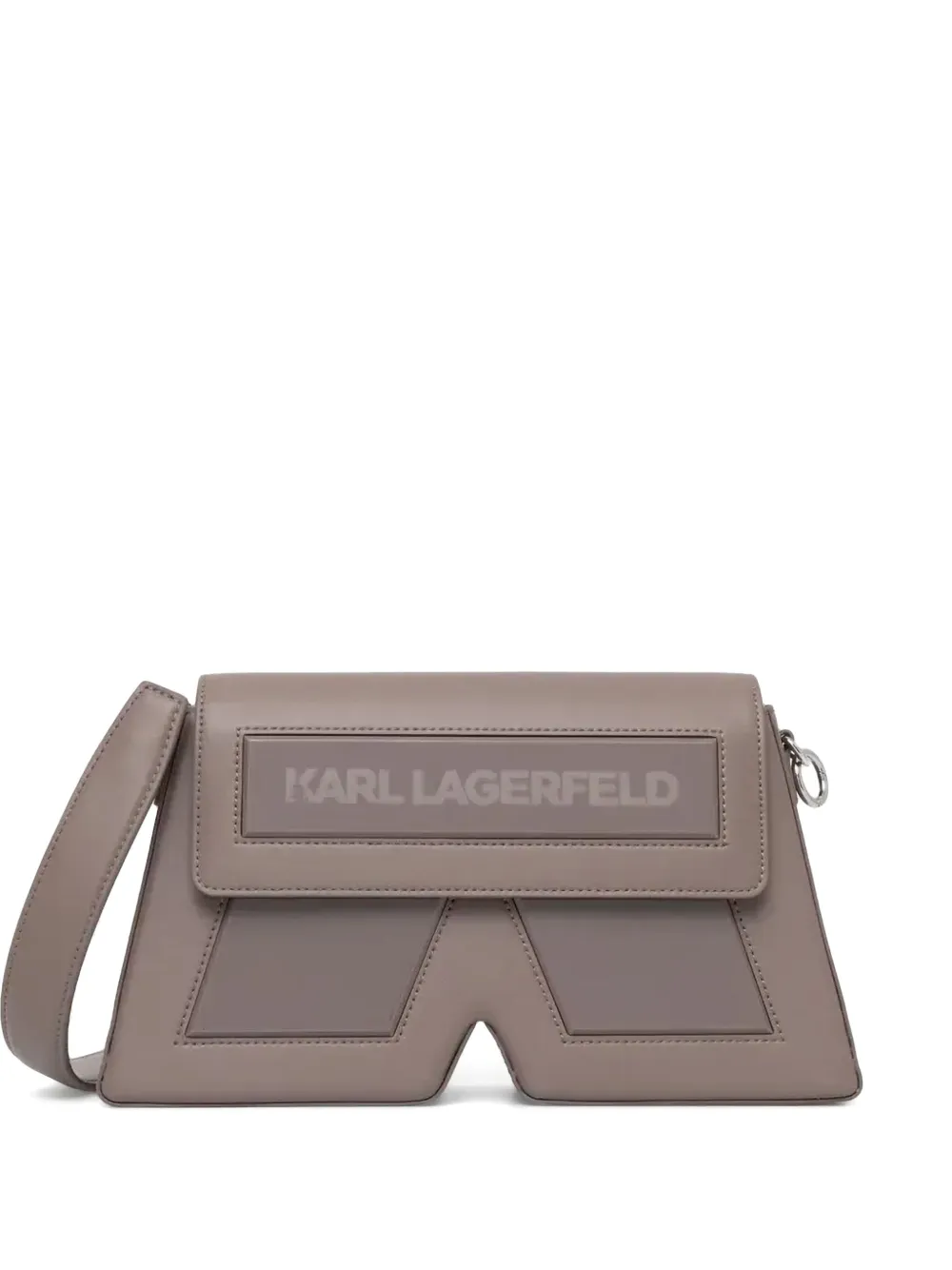 Karl Lagerfeld Ikon K kleine schoudertas Beige