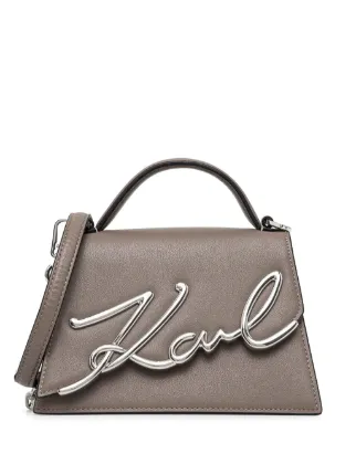 K/Signature Leather Crossbody Bag main image 0