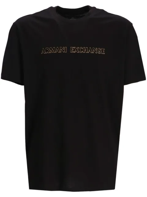 Armani Exchange logo-print T-shirt Men