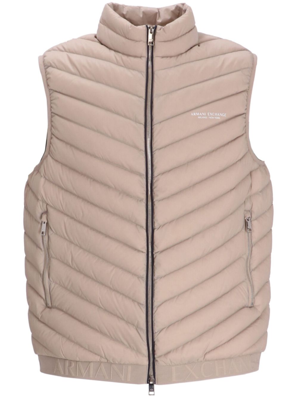 double-faced down gilet