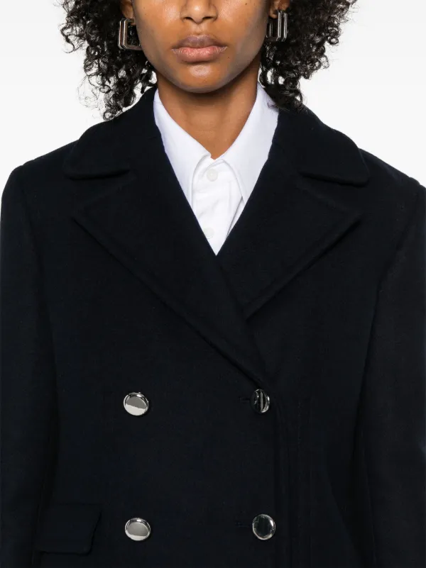 Theory ピーコート | ブルー | FARFETCH JP