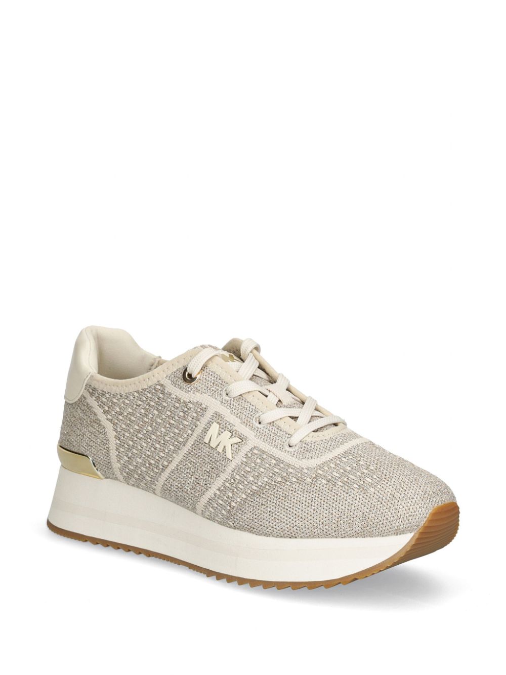 Michael Kors knitted sneakers Beige