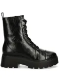 Michael Michael Kors 55mm leather combat boots - Black