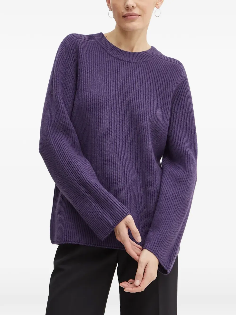 Michael Michael Kors ribbed merino wool sweater - Viola