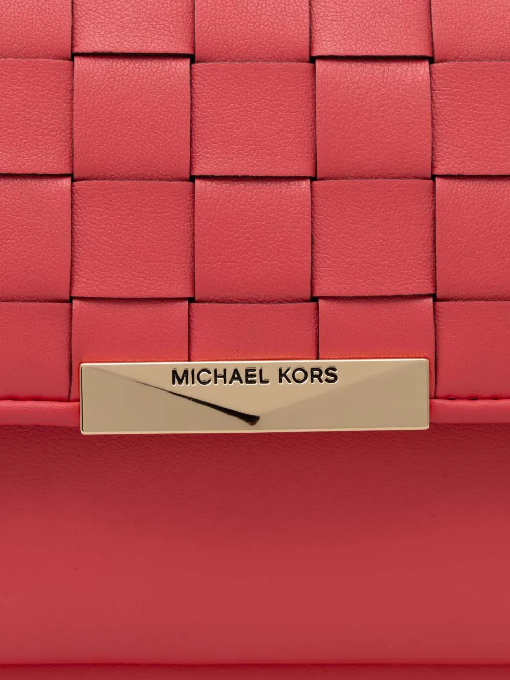 MICHAEL MICHAEL KORS INTERWOVEN SHOULDER BAG