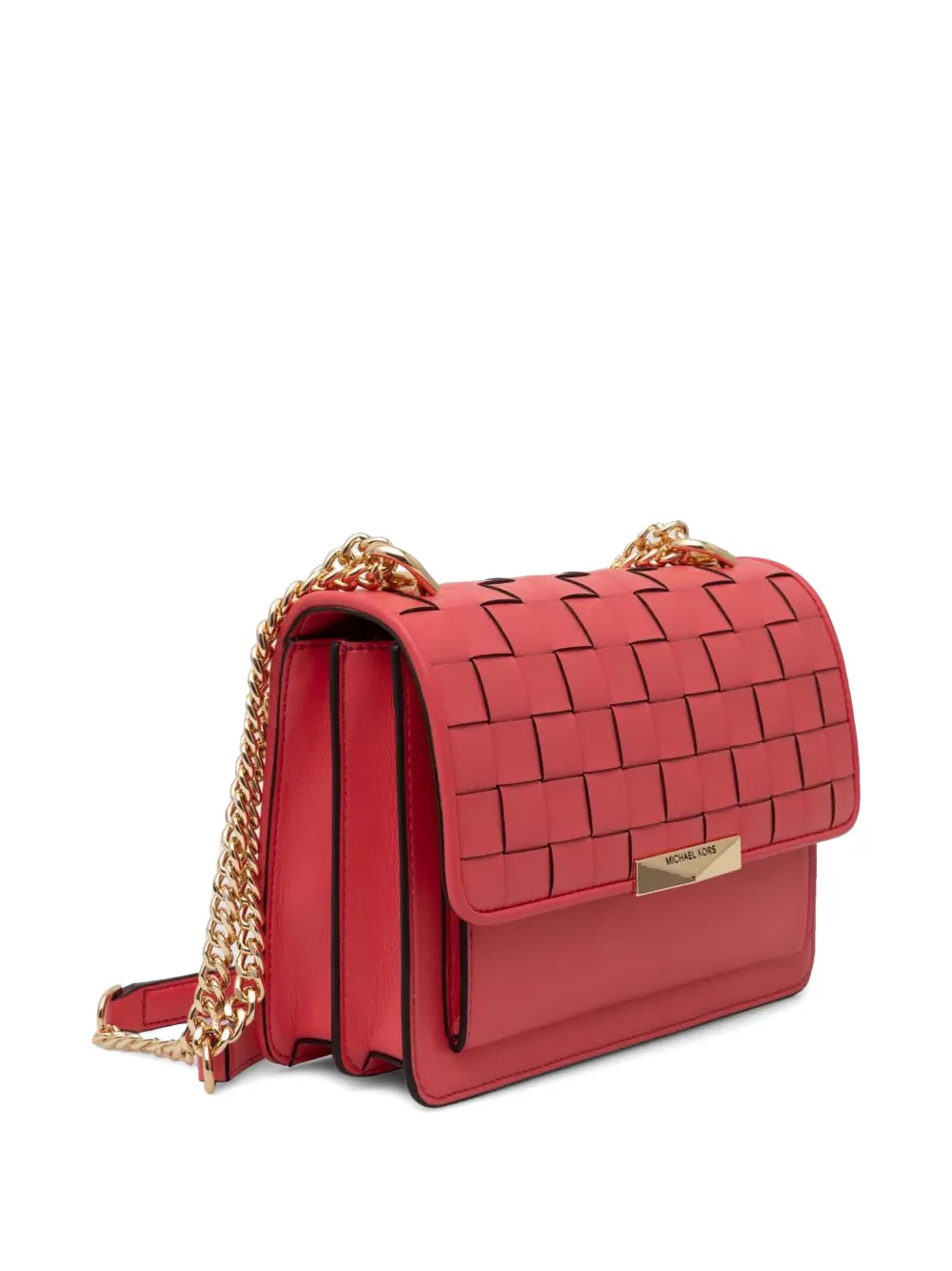 MICHAEL MICHAEL KORS INTERWOVEN SHOULDER BAG