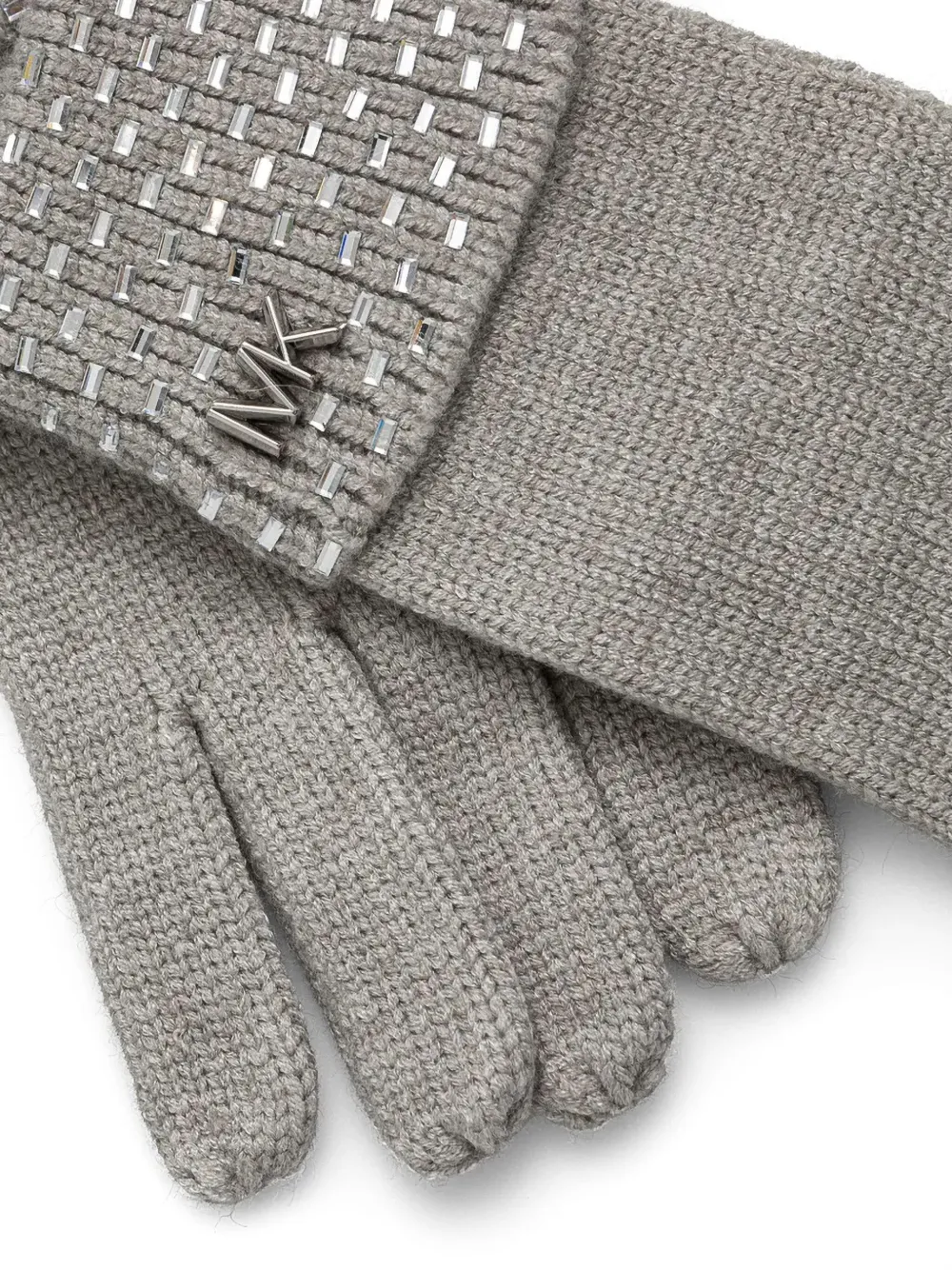 MICHAEL MICHAEL KORS STUDDED HEADBAND AND GLOVES SET