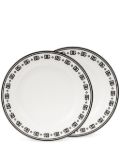 Dolce & Gabbana porcelain dinner plates (set of two) - White