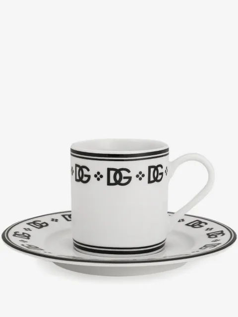 Dolce & Gabbana set de dos tazas de café