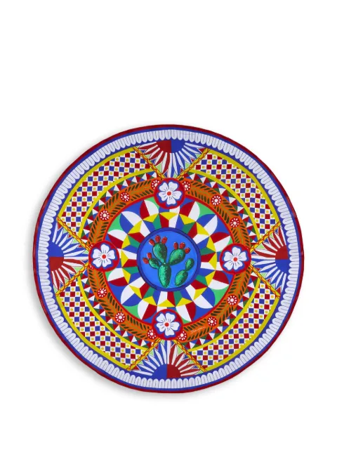 Dolce & Gabbana cactus-print linen tablecloth