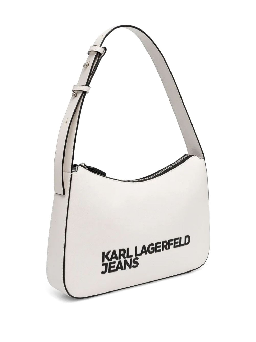 Karl Lagerfeld Jeans KLJ schoudertas met logo - Wit