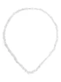 Mizuki ST6 pearl necklace - Silver