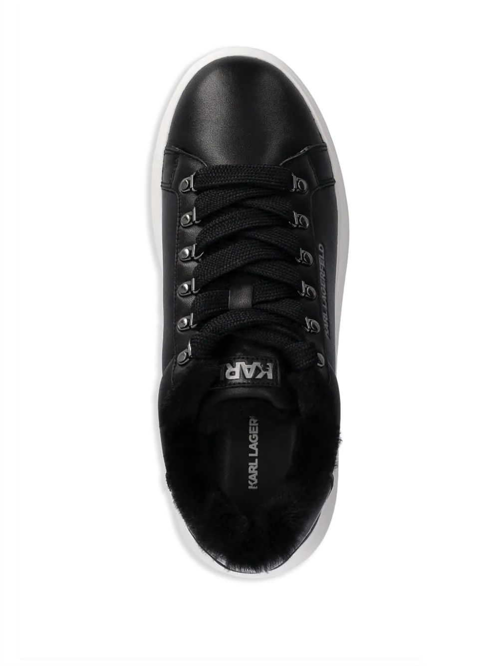 Karl Lagerfeld Kapri Lug sneakers Zwart