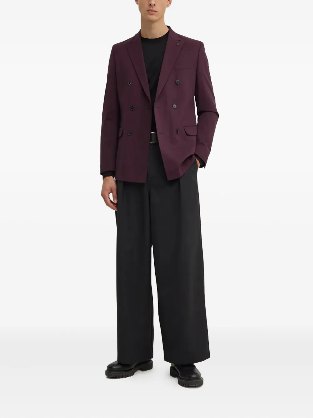 Karl Lagerfeld T-shirt met lange mouwen - Zwart