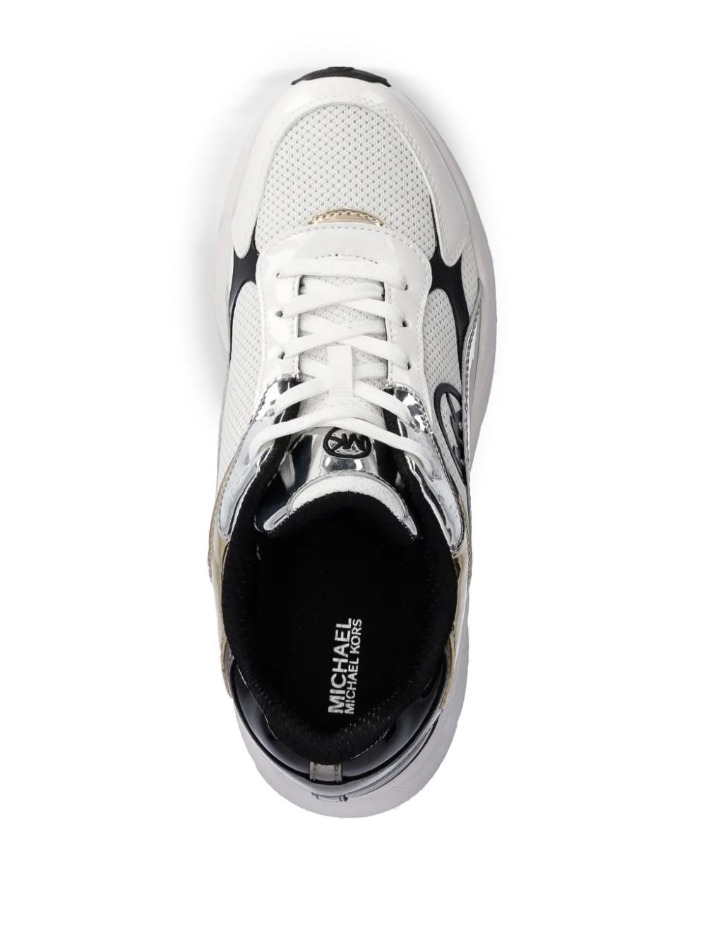 Michael Kors metallic sneakers Wit